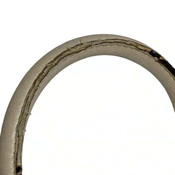 Auth COACH Madison Leather Juliette 21222 Cream Leather - Handbag - Picture 12 of 13